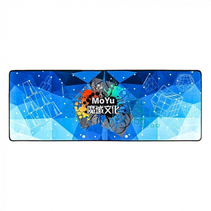 Moyu Speed cubing Mat, Albastru, 87.5 cm, 428CUB-1