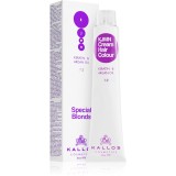 Kallos KJMN Professional Cream Hair Colour Keratin &amp; Argan Oil culoare par culoare 902 Ultra Light Violet Blond 100 ml