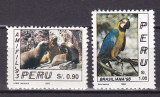 Peru 1993 fauna pasari MI 1494-1495 MNH ww80, Nestampilat