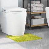 VidaXL Covoraș baie formă U, verde, 50x50 cm poliester antiderapant