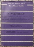 Ultimele sonete inchipuite ale lui Shakespeare in traducere imaginara de Vasile Voiculescu// colectia Cele mai frumoase poezii