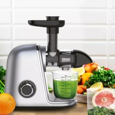 Storcător pentru fructe și legume, orizontal, gri, putere 150 W, Klausberg