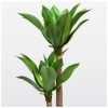 Planta Artificiala Dracaena fragrans, fara Ghiveci, 140cm Verde ModernLight Concept