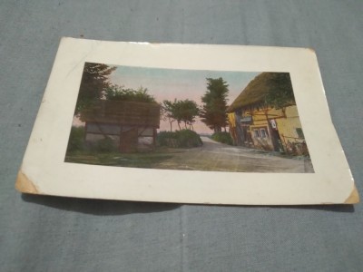 CARTE POSTAL CIRCULATA 1909 foto