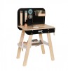 Banc de lucru pentru copii, 8 unelte, raft depozitare, 74x50x25 cm, lemn, ProCart