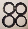 Inele Centrare Jante 72.5-63.4 mm Ford, Set 4 Buc, Ghidaj Prindere Roti Aliaj