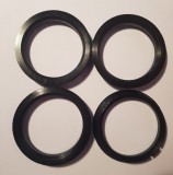 Inele Centrare Jante 72.5-63.4 mm Ford, Set 4 Buc, Ghidaj Prindere Roti Aliaj