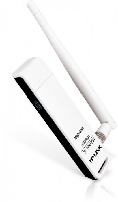 Adaptor wireless tp-link n150 high gain usb2.0 antena detasabila 4dbi realtek rtl8188eus-vg-cg 1t1r