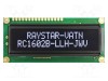 Afişaj LCD Alfanumeric VA Negative 16x2 RAYSTAR OPTRONICS