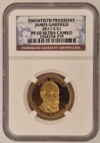 United States, SUA, Statele Unite, 1 Dollar 2011 James Garfielsd PF69 UltraCameo, America de Nord