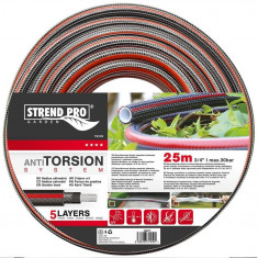 Furtun antitorsiune Strend Pro 3/4 , L-25 m, Silver Pro 19 mm, furtun de grădină