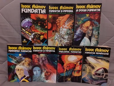 FUNDATIA CICLUL-ISAAC ASIMOV (7 VOL) foto