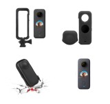 Set 4 accesorii pt insta360 one X2, Carcasa , Husa, Folie , Geanta