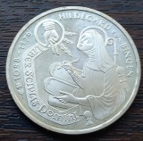 (A461) MONEDA ARGINT GERMANIA - 10 MARK 1998, LIT G, HILDEGARD VON BINGEN- PROOF, Europa