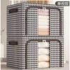 Cutie de Depozitare Pliabila, Flippy, Cu fermoar, 24 L, Textile, 40*30*20 cm, Design Zebra