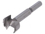 Burghiu lemn 30mm 90mm suport 10mm
