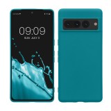 Husa kwmobile pentru Google Pixel 7 Pro, Silicon, Albastru, 59400.57, Carcasa