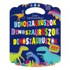 Sz&iacute;nes foglalkoztat&oacute;f&uuml;zet - Dinoszauruszok - 400 matric&aacute;val