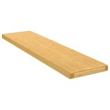 VidaXL Raft de perete, 80x20x2,5 cm, bambus