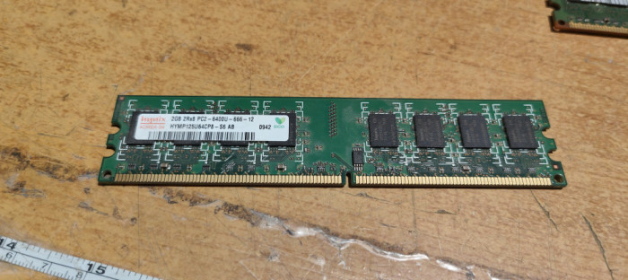 Ram PC hynix 2GB DDR2 PC2-6400U HYMP125U64CP8-S6