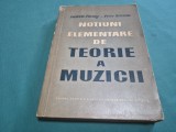 NOȚIUNI ELEMENTARE DE TEORIE A MUZICII * LUDOVIC PACEAG * 1964 * 4 3 1