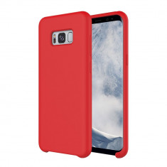 Husa pentru Samsung Galaxy S8 Plus Red Slim Liquid Silicone foto