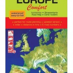 Hartă rutieră Europa Comfort - Paperback - *** - Cartographia Studium