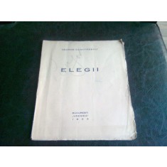 ELEGII - GEORGE DUMITRESCU