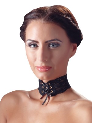 Choker Lace, Dantela Neagra foto