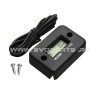 Hour meter Moto Atv Barca ceas Indicator ore functionare - NEGRU