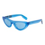 Ochelari de Soare Damă Kenzo KZ40007I-84V, Plastic, Bej