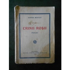 SANDA MOVILA - CRINII ROSII (1925, prima editie)