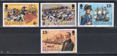 Isle of Man 1979 - A 150-a aniversare a morții căpitanului Quilliams, MNH foto
