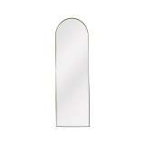 Cumpara ieftin Oglinda pardoseala fier auriu 50 x 50 x 170 cm