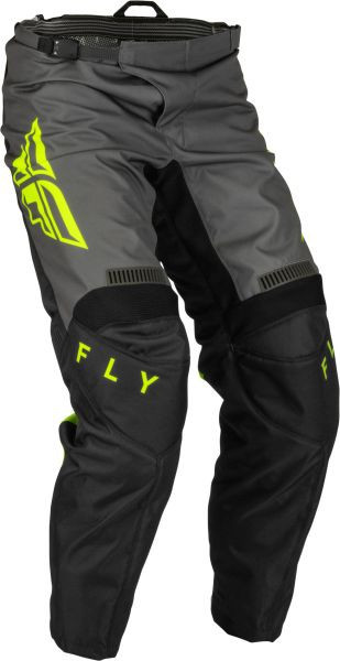 Pantaloni Cross/Enduro Fly Racing F-16 Culoare Negru/Fluorescent/Gri/Galben.dimensiunea 34