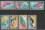 Mongolia 1990 - #540 Animale Marine Mari 7v MNH, Nestampilat