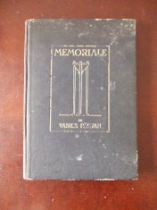 MEMORIALE- VASILE PARVAN, 1923, r6c foto
