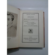 CHRONIQUE DU REGNE DE CHARLES IX - PROSPER MERIMEE (1930)