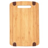 Tocator de bucatarie universal Pufo din lemn de bambus, 32 x 21 cm