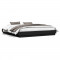 vidaXL Cadru de pat cu lumini LED, negru, 180x200 cm