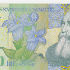 ROMANIA 10000 lei 2000 UNC