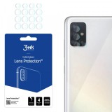 Folie de protectie Camera Spate 3MK Protection pentru Samsung Galaxy A52s 5G A528 / A52 5G A526, Sticla Securizata, Set 4 bucati, Transparenta