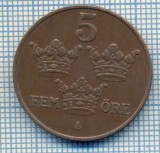 AX 97 MONEDA - SUEDIA - 5 ORE -ANUL 1950 -STAREA CARE SE VEDE