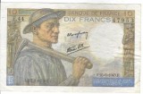 Bancnota 10 francs 1943 - Franta