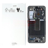 LCD+Touchscreen cu Rama Samsung Galaxy S23 5G / S911 GREEN Original Service Pack