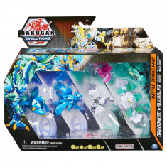 Figurina Bakugan Evolutions, Starter Pack 4 piese, Dragonoid, Sluggler, S4 20134753