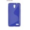 HUSA SILICON S-LINE LG F70 (D315) ALBASTRU