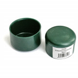 Capac Strend Pro METALTEC, pentru st&acirc;lp rotund, plastic, verde, 48 mm