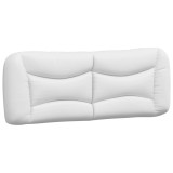 Cumpara ieftin Perna pentru tablie pat, Hvar, alb, 120 cm, piele artificiala