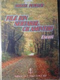 File din sertarul cu amintiri. Eseuri - Mircea Popescu, Editura Gr. T. Popa, 2018, Filosofie, 118 pagini